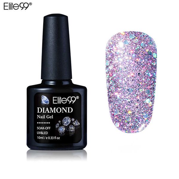 

10ml diamond nail gel glitter led uv gel manicure shiny sequins soak off gel nail polish vernis semi permanent gellak, Red;pink