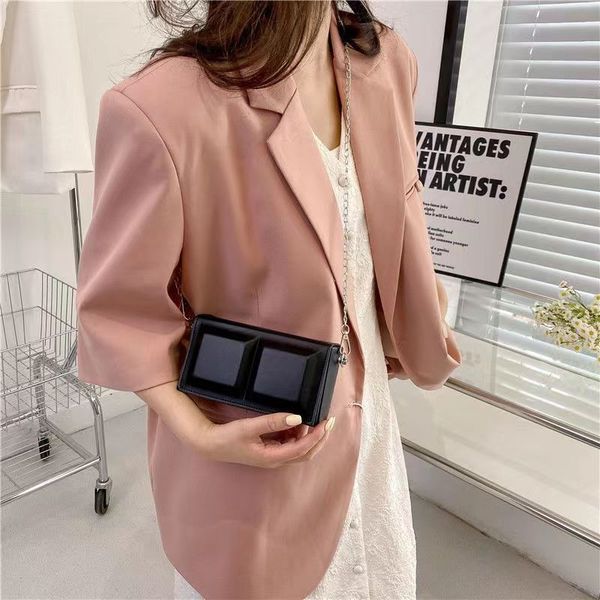 

bags handbag hourglass bag ladies luxury one-shoulder messenger leather bags classic fashion