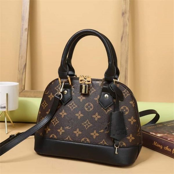 

42% off 2022 trendy s summer new single shoulder  shell bag contrast single shoulder messenger portable artificial leather pull