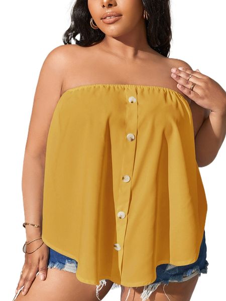 

sxy plus fake button tube g6vf#, Black