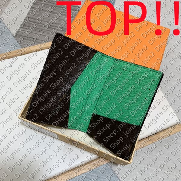 

m81535 pocket organizer mens wallet m81536 wallets for women men, Red;black