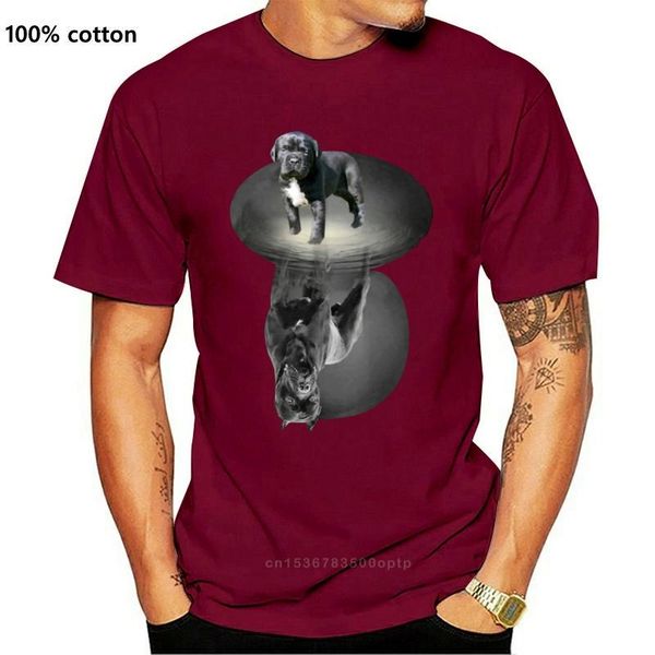 Herren-T-Shirts, Baumwolle, cooles Design, 3D-T-Shirts, stilvoll, modisch, kurz, O-Ausschnitt, Cane Corso T 011465