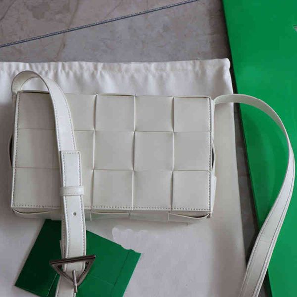 

venetas handbag bottegas cassette female 2022 plaid woven pillow silver triangle buckle single shoulder messenger small square bags 1qmr
