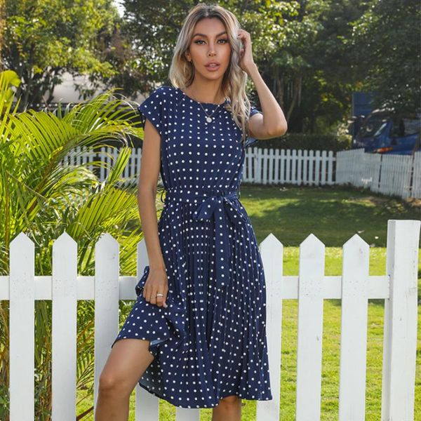 

casual dresses fashion womens summer mini dress short sleeve v-neck ladies polka dot boho beach y2k femme vestidos mujer robe longuecasual, Black;gray