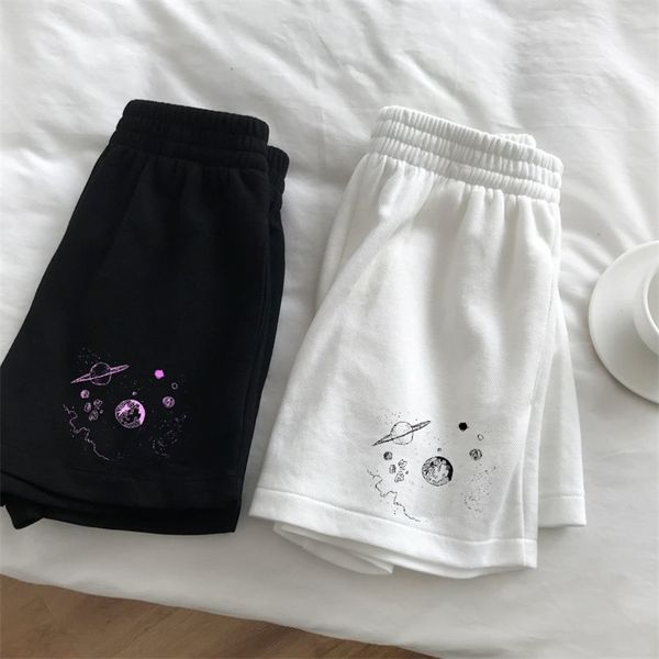 

sports shorts for women cycling running fitness high waist push up hip side pocket gym shorts leggings 220622, White;black