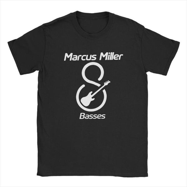 

men's t-shirts men women t-shirt sire marcus miller basses guitar player funny cotton tees short sleeve t shirts round collar clothes p, White;black