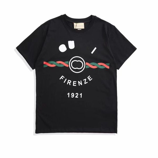 

mens t shirts fashion women t-shirt designer for men tee letter printed cotton casual tees short sleeve clothing tshirts loose oversize s-5, White;black