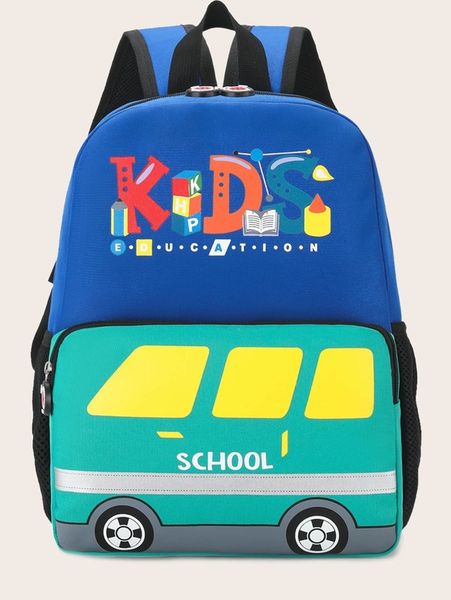 

boys cartoon design large capacity backpack she01