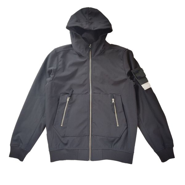 

men's jacket 21ss 40727 fashion new soft light shell hooded jacket couples sports and leisure jackets, Black;brown