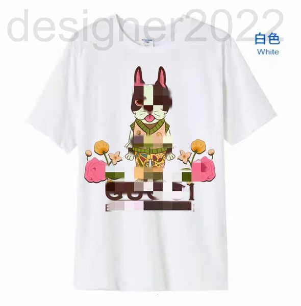 

men's t-shirts designer g summer letter print loose os crew neck pullover short sleeve t-shirt men's and women's ins large 5x, White;black
