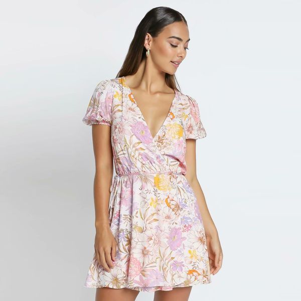 

casual dresses breathable fashion floral sleeve dress 774g#, Black;gray