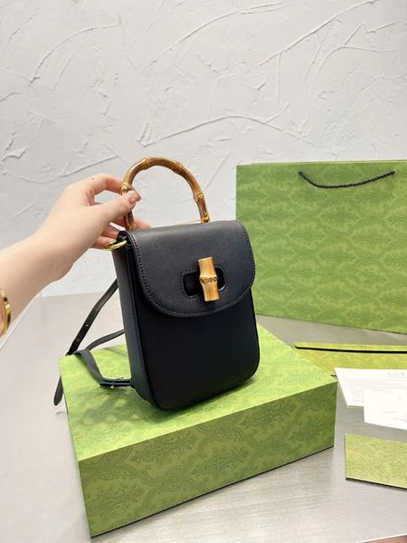 

designer handbag fashion tote bag women shoulder bags bamboo-bag luxurys backpack small messenger purse mini packs handbags with rounded hem