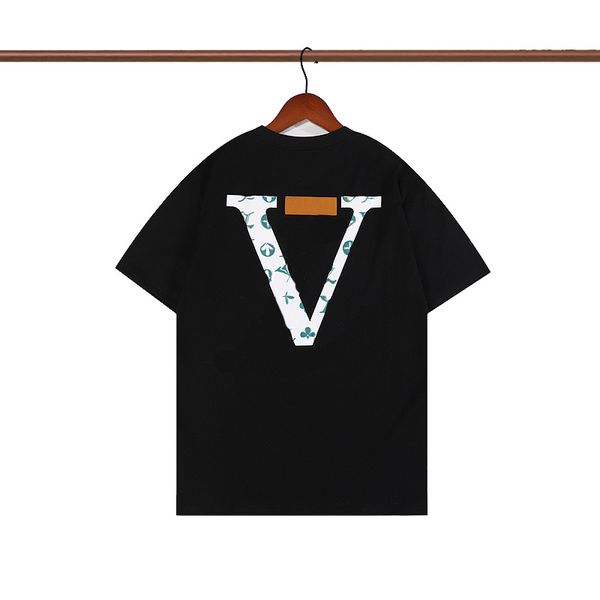 

2022 mens t shirt designer for men women shirts fashion tshirt with letters summer short sleeve man tee woman clothing asian size, White;black