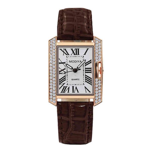 

designer watch for women catiir wristwatches tank cart fashion trend set diamond personality rectangular, Slivery;golden