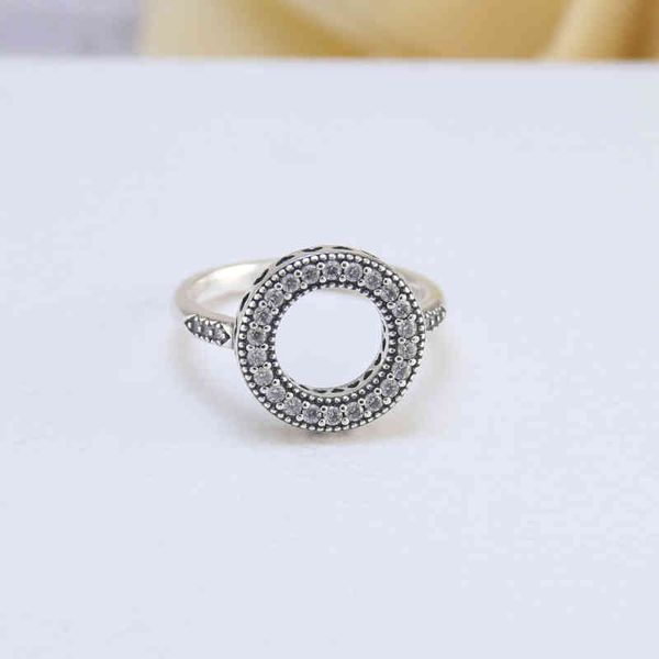 

pandora designer rings selling s925 sterling silver fashion vintage jewelry full diamond ring women's valentine's day gift 8020