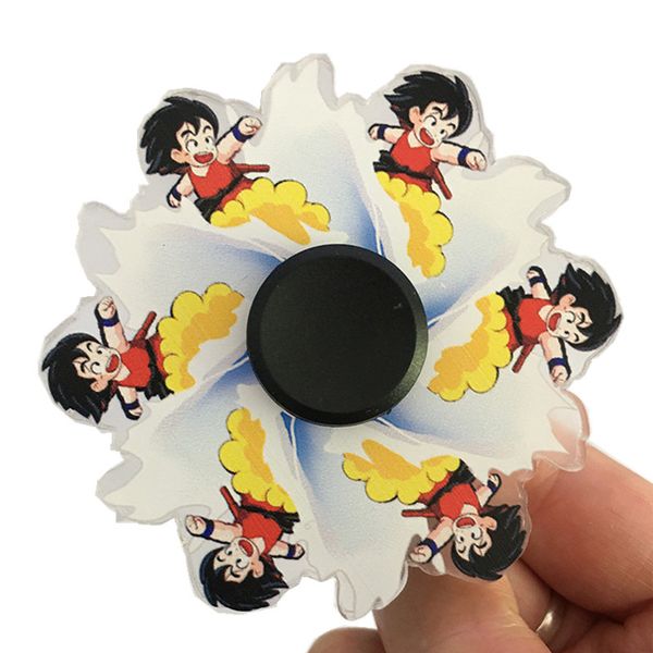 

party favor cartoon fidget spinner finger toy zinc alloy metal hand spinners fingertip gyro spinning stress relief decompression anxiety toy