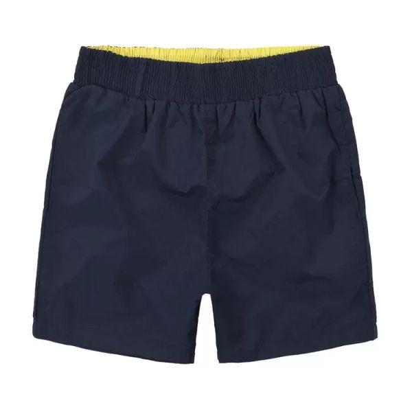 

classic summer polo board shorts embroide beach surf pants swims men swimming trunks, White;black