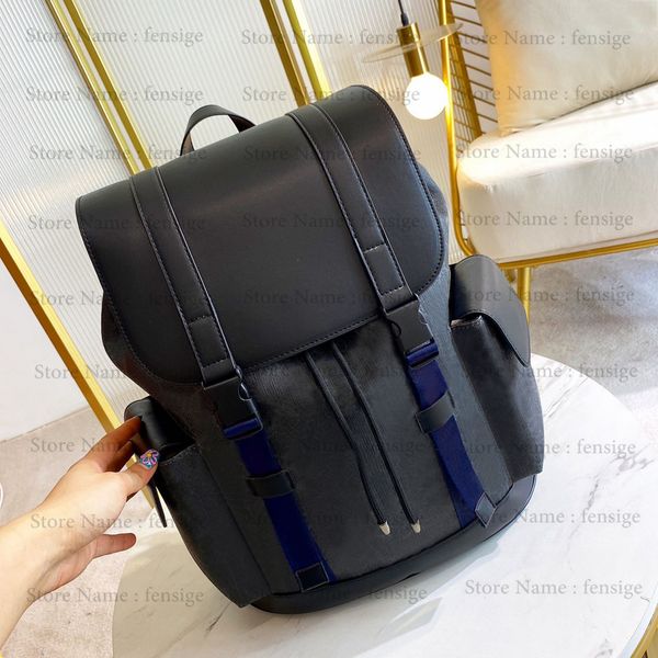 

designer black mens backpack luxury beige large capacity shopping bag blue red web straps 495563 nylon mesh back flap closure with buckled s