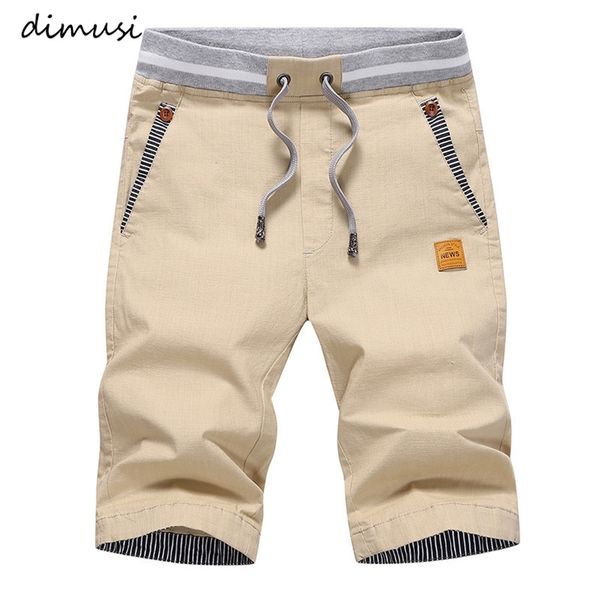 

dimusi summer cargo shorts mens casual elastic waist cotton beach shorts male fashion breathable shorts homme clothing 4xlya869 220602, White;black