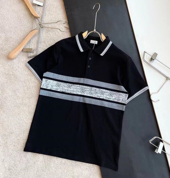 

classic designer mens polos summer short sleeved polo shirts for men casual t-shirts m-2xl high quality, White;black