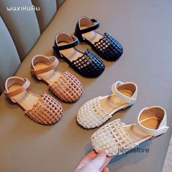 

new designers qinmin123 cool runner slide slippers soft sandals outdoor trainers sneakers sports walking kids size 16-31 yk76, Black;grey