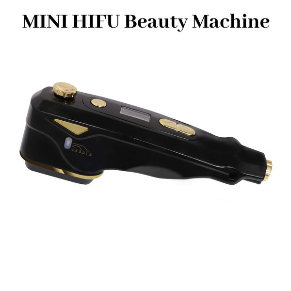 Mini HIFU Diğer Güzellik Makinesi Şekillendirme Yüz Kaldırma Cilt Gençleştirme Kırışıklık Kaldırma Taşınabilir Tasarım