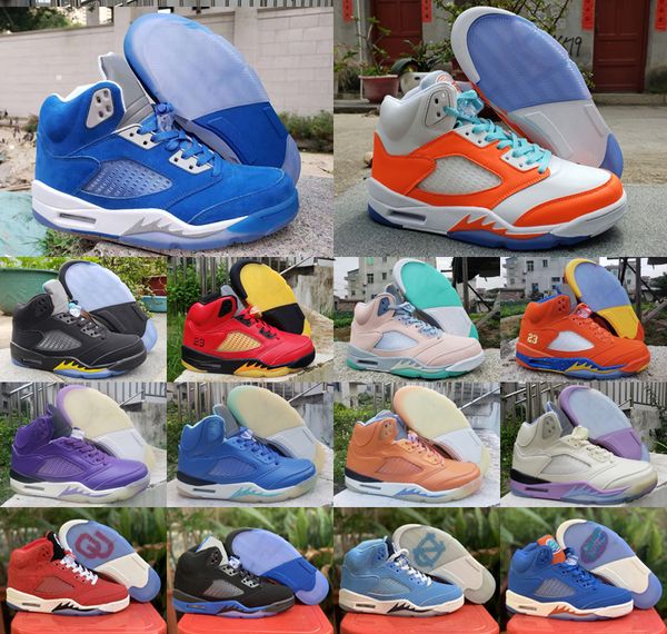 

5s basketball shoes men v raging red 5 stealth 2.0 fire what the white cement metallic international flight oreo mens sports sneakers