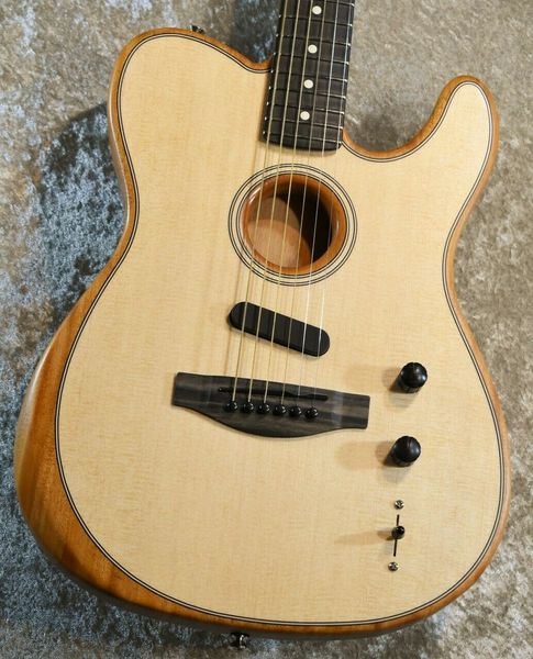 

acoustasonic tele natural us213279a electric guitar same of the pictures