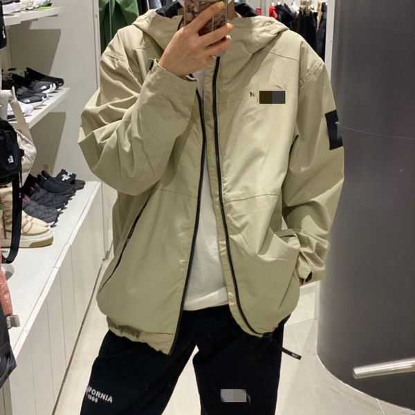 

mens womens jacket new stylish men casual jacket coat spring autumn windrunner jackets coats sports windbreaker outerwear, Black;brown