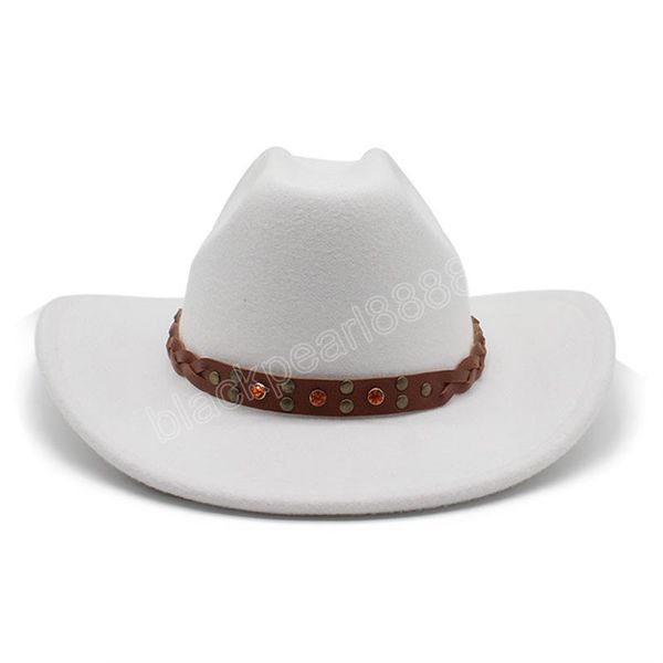 

vintage black western cowboy hats for men 2023 autumn winter curved brim cowgirl jazz hats cloche sombrero hombre caps, Blue;gray