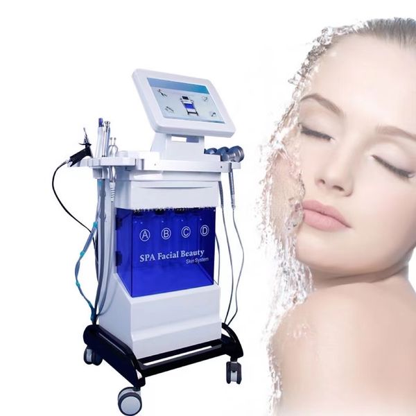 Taşınabilir Su Oksijen Jet Peel Micro Dermabrazyon Akne Kaldırma Yüz Bakım Elmas İpuçları Mikrodermabrazyon Makinesi