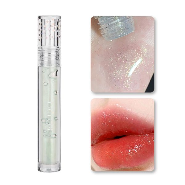 

moisturizing glass lip gloss lipstick l02 lime mint 1pc