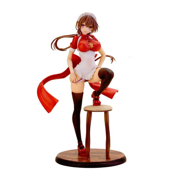 

huiya01 japanese alphamax skytube stp ax-1804 standing in chair pvc action figure anime figures model toys collection doll gift q0722