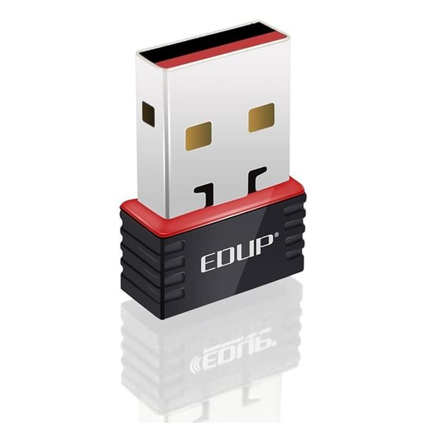 EDUP EP-N8508 MINI USB Беспроводная локальная адаптер 802 11N 150M Wi-Fi Nano Card Computer Wi-Fi Realtek 8188cus Chipset Retail Box251G