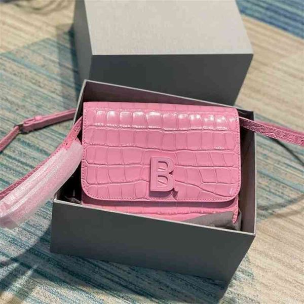 

italy balencaigass bag designers leather designer alligator handbags 2022 summer fashion b-shaped bag messenger tofu one shoulder small squa
