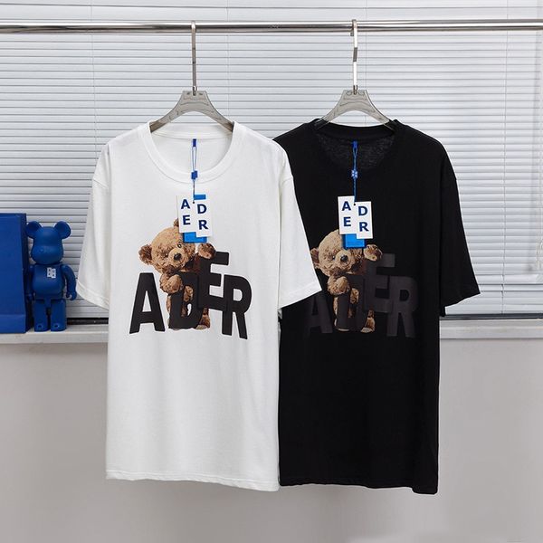 

short sleeve men women t-shirt 1 cap print t shirt, White;black