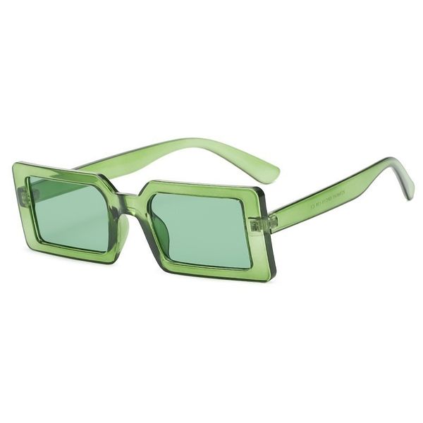 

fashion small frame sunglasses square trendy square pattern color olive green glasses women men eyewear polarized uv eyeglass outdoor drivin, White;black