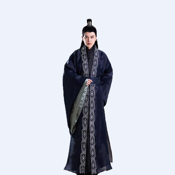 Abbigliamento da palcoscenico Hanfu da uomo Costume nazionale cinese Abbigliamento antico Cosplay TV Film Abiti maschili Abito stile marziale