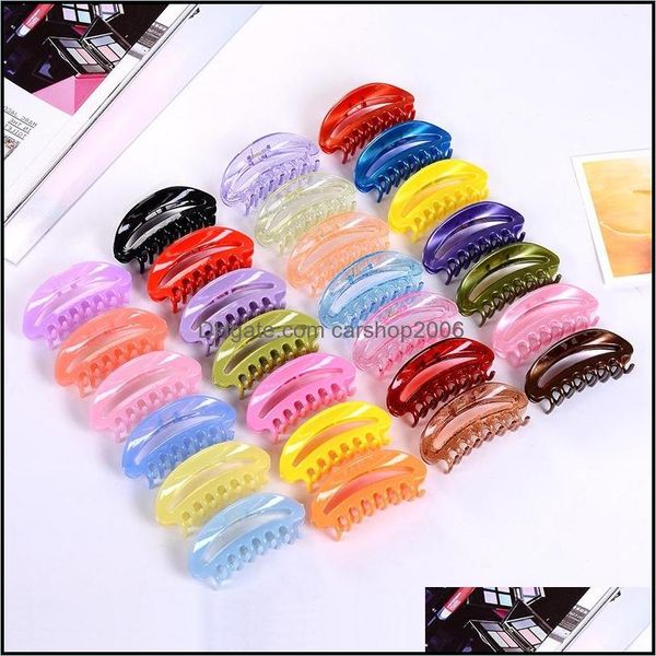 

clamps hair jewelry big semicircle plastic summer wash nonslip hairs claw clips for lady versatile ponytail hairpin simplicity 0 58yy q2 dro, Slivery;golden