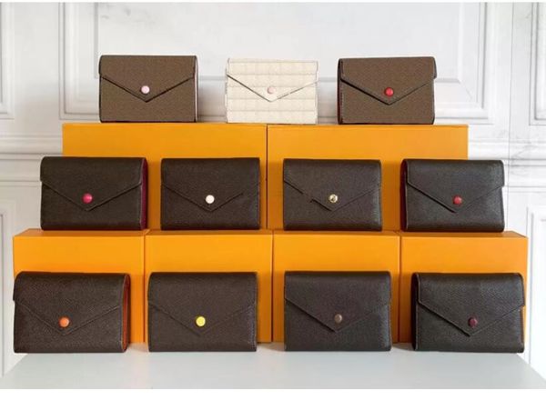 

designer wallets classic high-quality women credit card holder bags fashion a variety of styles and colors available wholesale short wallet, Red;black