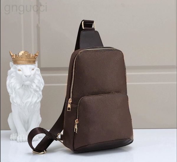 

yq pu leather avenue sling men shoulder bag motorcycle luxury designers cross body chest bags sporty travel packs outdoor wallet m41937