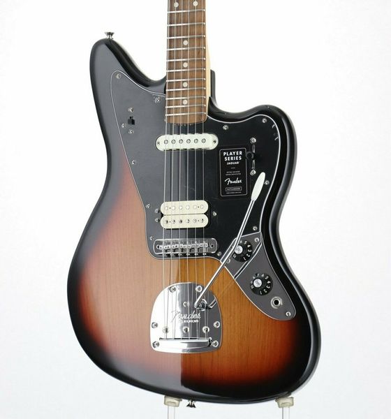 

series jaguar 3-color sunburst pau ferro electric guitar