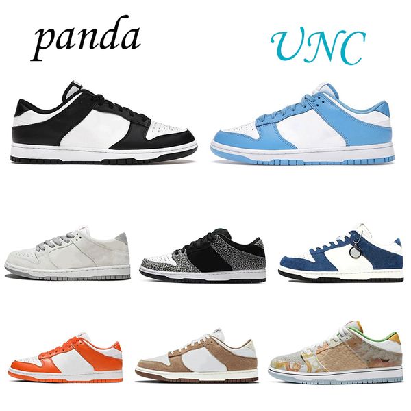 

2022 men women casual shoes outdoor sneakers white black grey gold unc coast one low mens trainers runners size 36-44