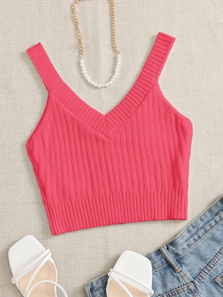 

solid ribbed knit w16q#, White;black