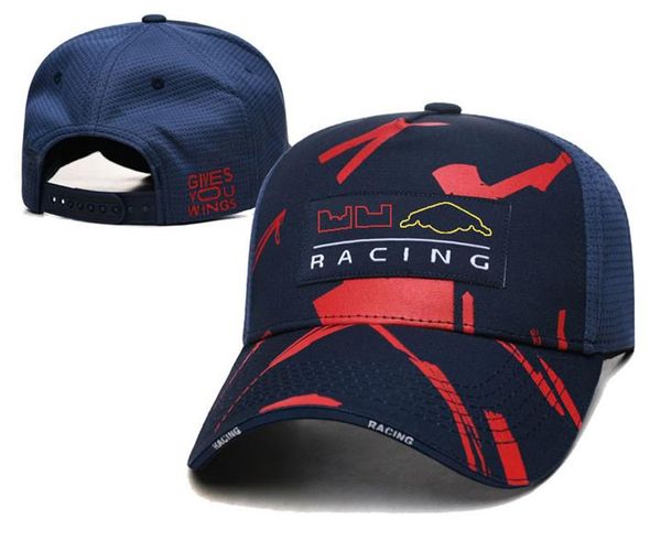 2023 novo boné de beisebol de corrida F1 masculino chapéu esportivo de corrida chapéu ajustável viseira da equipe
