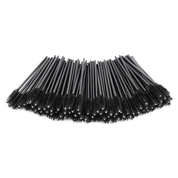 

500/1000pcs disposable eye lashes brush makeup set mascara wands applicator eyelash comb lash black make up brush tools perfecti