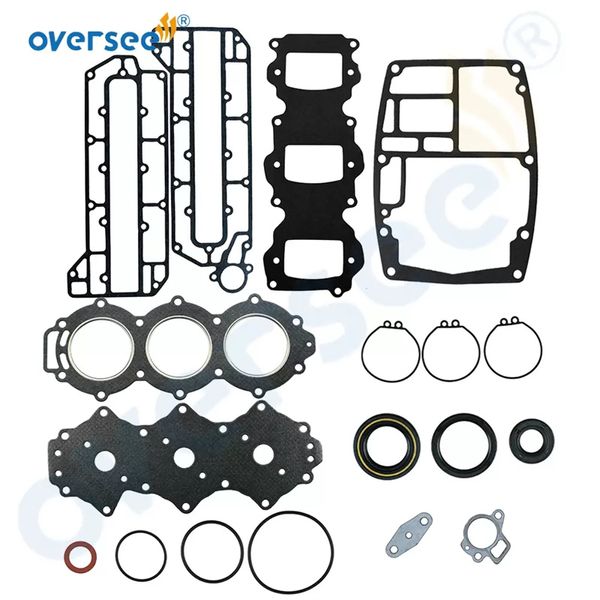 6H3-W0001 Cabeça de Poder Gasket Kit 6H3-W0001-00 Peças sobressalentes para o motor de popa de Yamaha 60HP 3 Cilindro Parsun T60 HIDEA SeaPRO