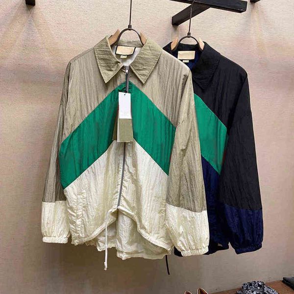 

fashion women's jacket designer sunscreen clothes spring and summer thin shirt with classic letters embroidery men shirt high quality, Black;brown