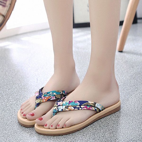 

summer slippers women fashion casual flat flip flops sandals loafers bohemia shoe zapatillas tongs femme slipper ete women womens shoes v9wa, Black