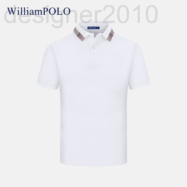

men's polos designer royal paul short sleeved polo summer casual solid color cotton ordinary navy fit shirt uuy9, White;black